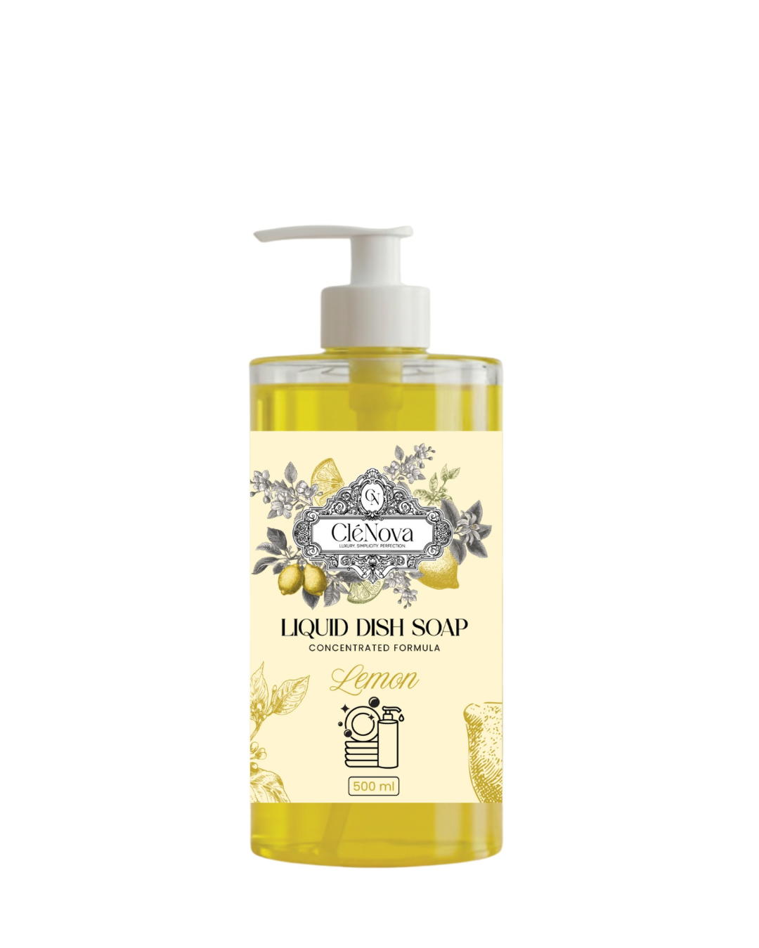 Liquid Dish Soap Lemon